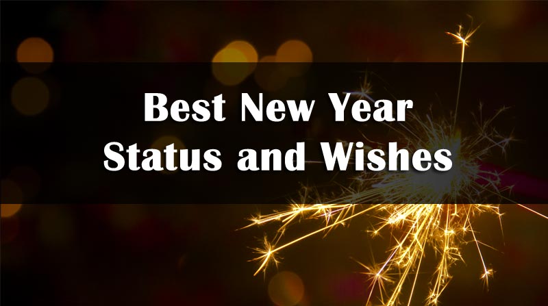 Happy New Year Status 2022 - HNY Status Whatsapp, Facebook, Hindi & English