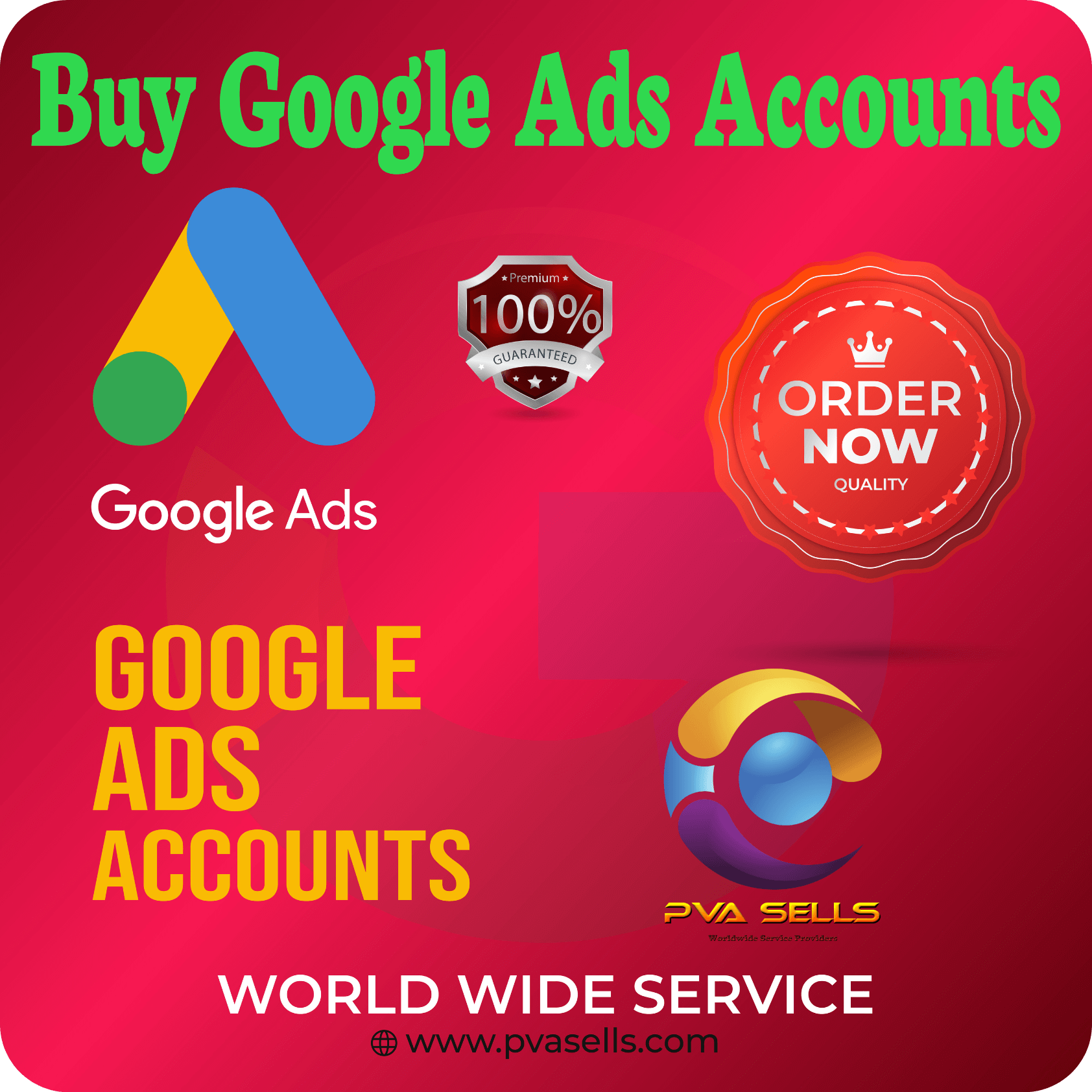 Buy Google Ads Accounts - 100$ Best Spendable Google AdWords...